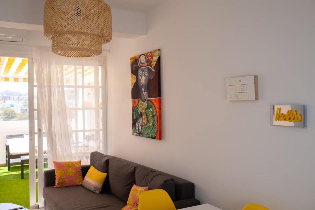 Penthouse City Center Private Terrace Wifi Малага Экстерьер фото
